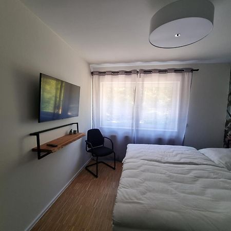 באד אמס Ferienwohnung Am Radweg מראה חיצוני תמונה