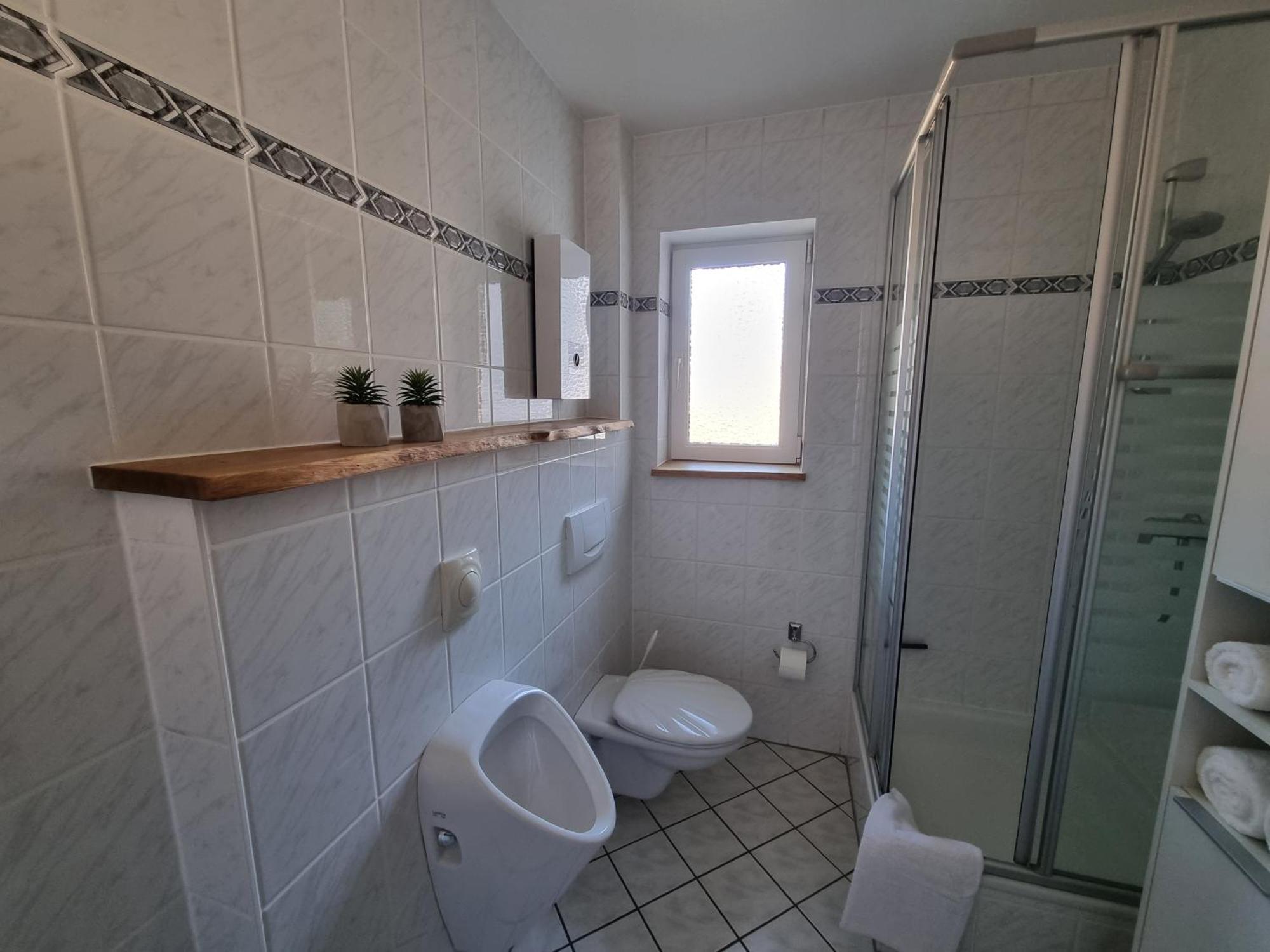 באד אמס Ferienwohnung Am Radweg מראה חיצוני תמונה