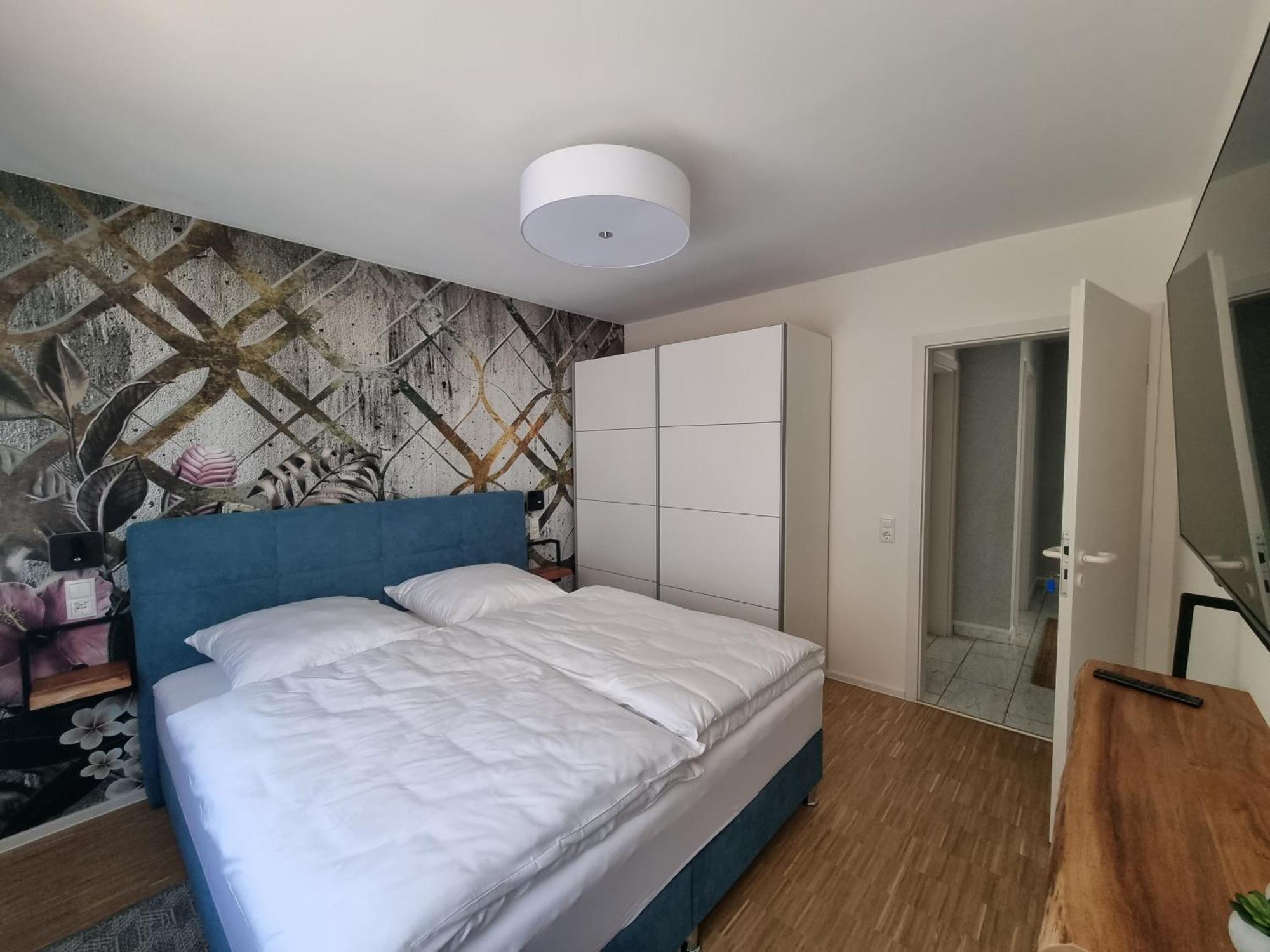 באד אמס Ferienwohnung Am Radweg מראה חיצוני תמונה