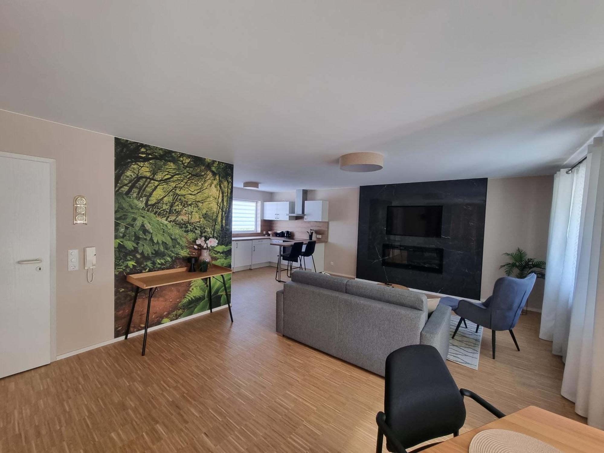 באד אמס Ferienwohnung Am Radweg מראה חיצוני תמונה